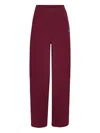 Rotate Birger Christensen Burgundy Tracksuit Bottoms In Burgundy