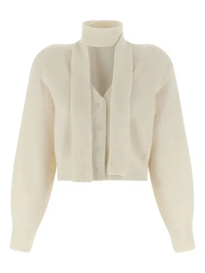 ROTATE BIRGER CHRISTENSEN BUTTON-FASTENING CARDIGAN