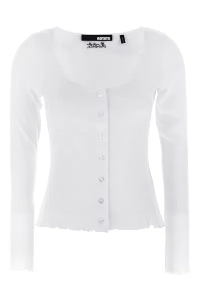 ROTATE BIRGER CHRISTENSEN ROTATE BIRGER CHRISTENSEN 'BUTTONED LS' TOP