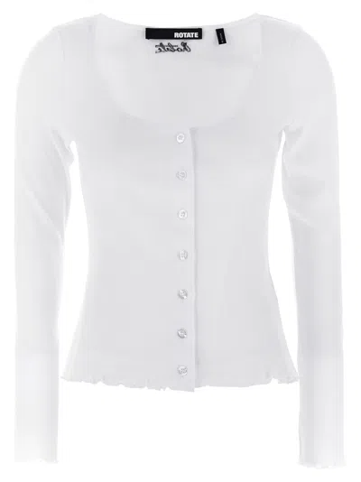ROTATE BIRGER CHRISTENSEN BUTTONED LS TOP
