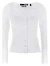 Rotate Birger Christensen Buttoned Ls Tops