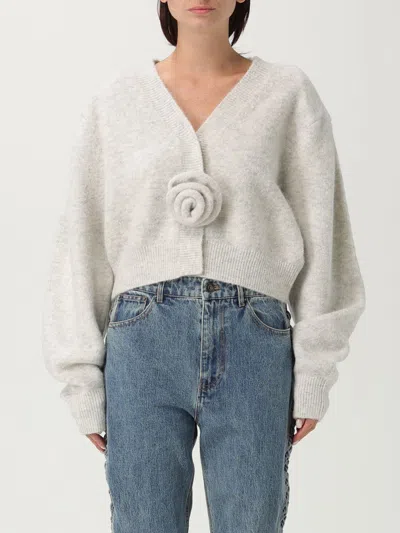 ROTATE BIRGER CHRISTENSEN CARDIGAN ROTATE WOMAN COLOR WHITE,H25370001