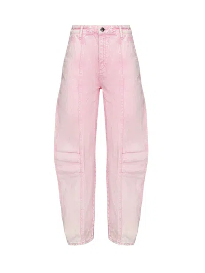 Rotate Birger Christensen Cargo Denim Pants Jeans