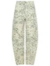 Rotate Birger Christensen Rotate 'cargo' Multicolor Cotton Jeans Women In Multicolor