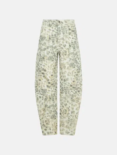 Rotate Birger Christensen 'cargo' Multicolor Cotton Jeans