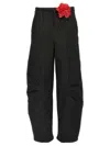 Rotate Birger Christensen Trousers In Pinstripe Fabric