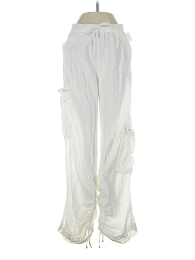 Pre-owned Rotate Birger Christensen Cargo Pants In White