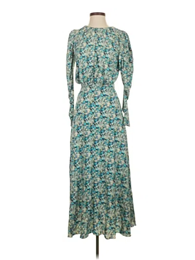 Pre-owned Rotate Birger Christensen Casual Dress In Blue