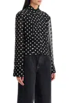 Rotate Birger Christensen Chiffon Shirt In Black