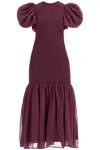 ROTATE BIRGER CHRISTENSEN CHIFFON SMOCK DRESS