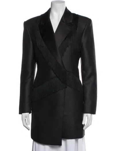 Pre-owned Rotate Birger Christensen Coat In Black