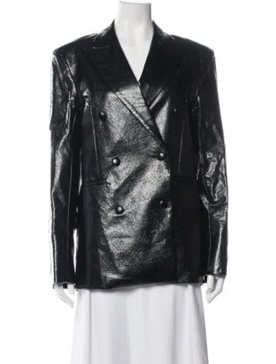 Pre-owned Rotate Birger Christensen Coat In Black