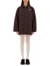 Rotate Birger Christensen Canvas Jacket In Brown