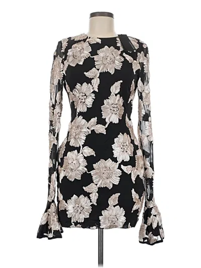 Pre-owned Rotate Birger Christensen Cocktail Dress In Black