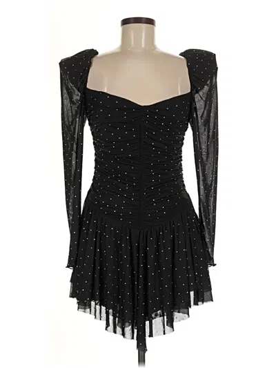 Pre-owned Rotate Birger Christensen Cocktail Dress In Black