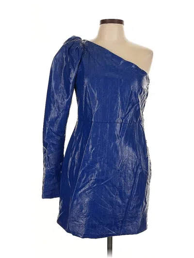 Pre-owned Rotate Birger Christensen Cocktail Dress In Blue