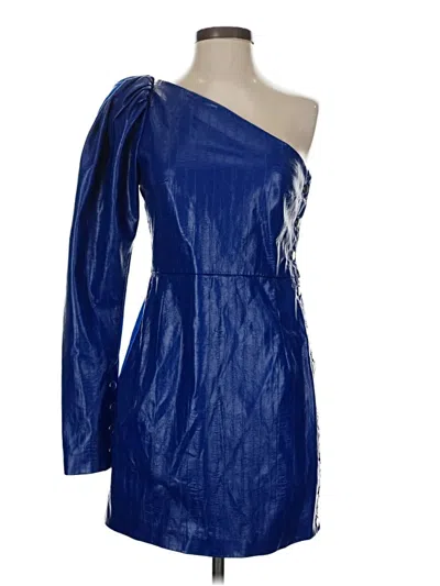 Pre-owned Rotate Birger Christensen Cocktail Dress In Blue