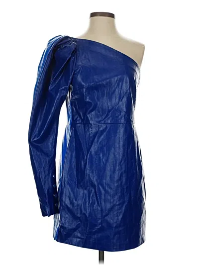 Pre-owned Rotate Birger Christensen Cocktail Dress In Blue