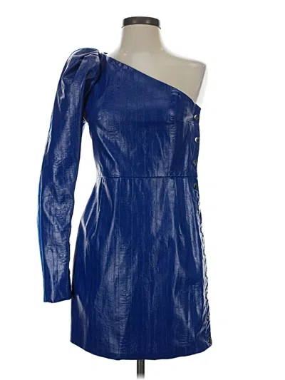 Pre-owned Rotate Birger Christensen Cocktail Dress In Blue
