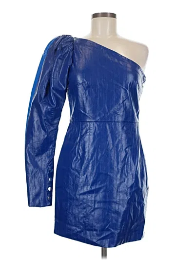 Pre-owned Rotate Birger Christensen Cocktail Dress In Blue