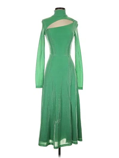 Pre-owned Rotate Birger Christensen Cocktail Dress In Green