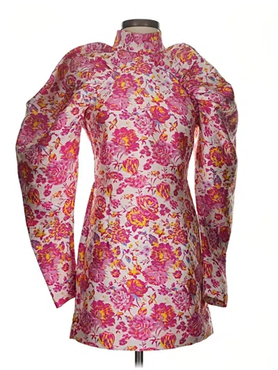 Pre-owned Rotate Birger Christensen Cocktail Dress In Pink