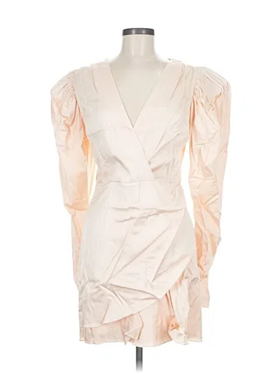 Pre-owned Rotate Birger Christensen Cocktail Dress In White