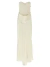 Rotate Birger Christensen Corset Dress In Neutral