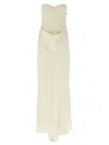 Rotate Birger Christensen Corset Dress In Neutral