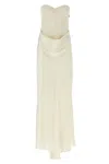 Rotate Birger Christensen Corset Dress In Neutral