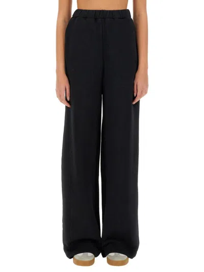 ROTATE BIRGER CHRISTENSEN ROTATE BIRGER CHRISTENSEN COTTON FLEECE PANTS