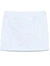 Rotate Birger Christensen Cotton Mini Skirt In Blue