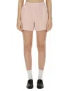Rotate Birger Christensen Rotate Organic Cotton Sports Shorts For Men In Pink