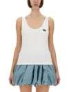 Rotate Birger Christensen Rotate Women Tank Top In White