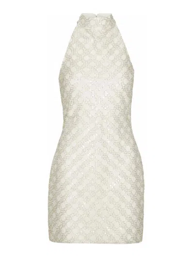 ROTATE BIRGER CHRISTENSEN VESTIDO CORTO - BLANCO