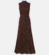 Rotate Birger Christensen Crêpe Maxi Dress