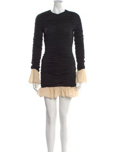 Pre-owned Rotate Birger Christensen Crew Neck Mini Dress W/ Tags