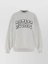 Rotate Birger Christensen Oversized Cotton Crew Neck Sweatshirt
