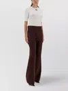 Rotate Birger Christensen Crew Neck Short Sleeves Top In White