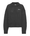 Rotate Birger Christensen Crew-neck Sweater In Black
