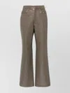 Rotate Birger Christensen Mid-rise Straight-leg Trousers