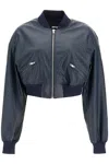 Rotate Birger Christensen Blue Cropped Jacket