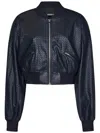 Rotate Birger Christensen Cropped Jacket In Blue