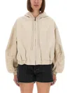 Rotate Birger Christensen Rotate Birgerchristensen Powder Organic Cotton Jackets In Multi