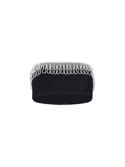 ROTATE BIRGER CHRISTENSEN CRYSTAL DETAIL TOP