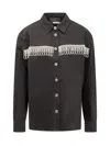 Rotate Birger Christensen Rotate Embellished Buttoned Shirt In Black