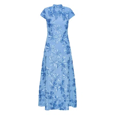 Rotate Birger Christensen Dress In Blue