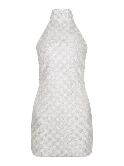 Rotate Birger Christensen Dress Made Of  Polyester In White