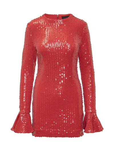 Rotate Birger Christensen Dress In Red