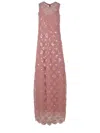 Rotate Birger Christensen Dress Rotate In Pink